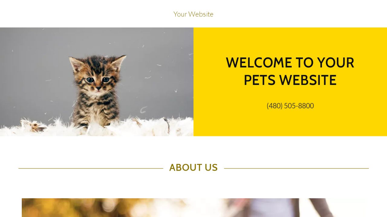 Pets Website